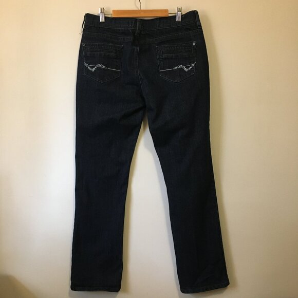 Gasoline Dark Navy Blue Denim Jeans - Picture 2 of 16